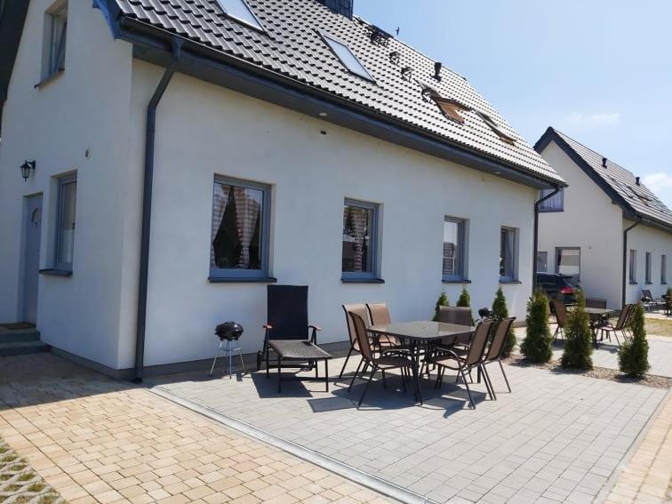 Domki Osada Kalinowa Leba Nowecin Sauna Exteriör bild