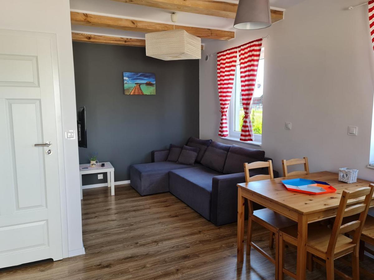 Domki Osada Kalinowa Leba Nowecin Sauna Exteriör bild