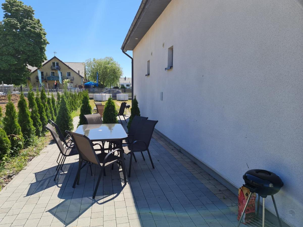 Domki Osada Kalinowa Leba Nowecin Sauna Exteriör bild