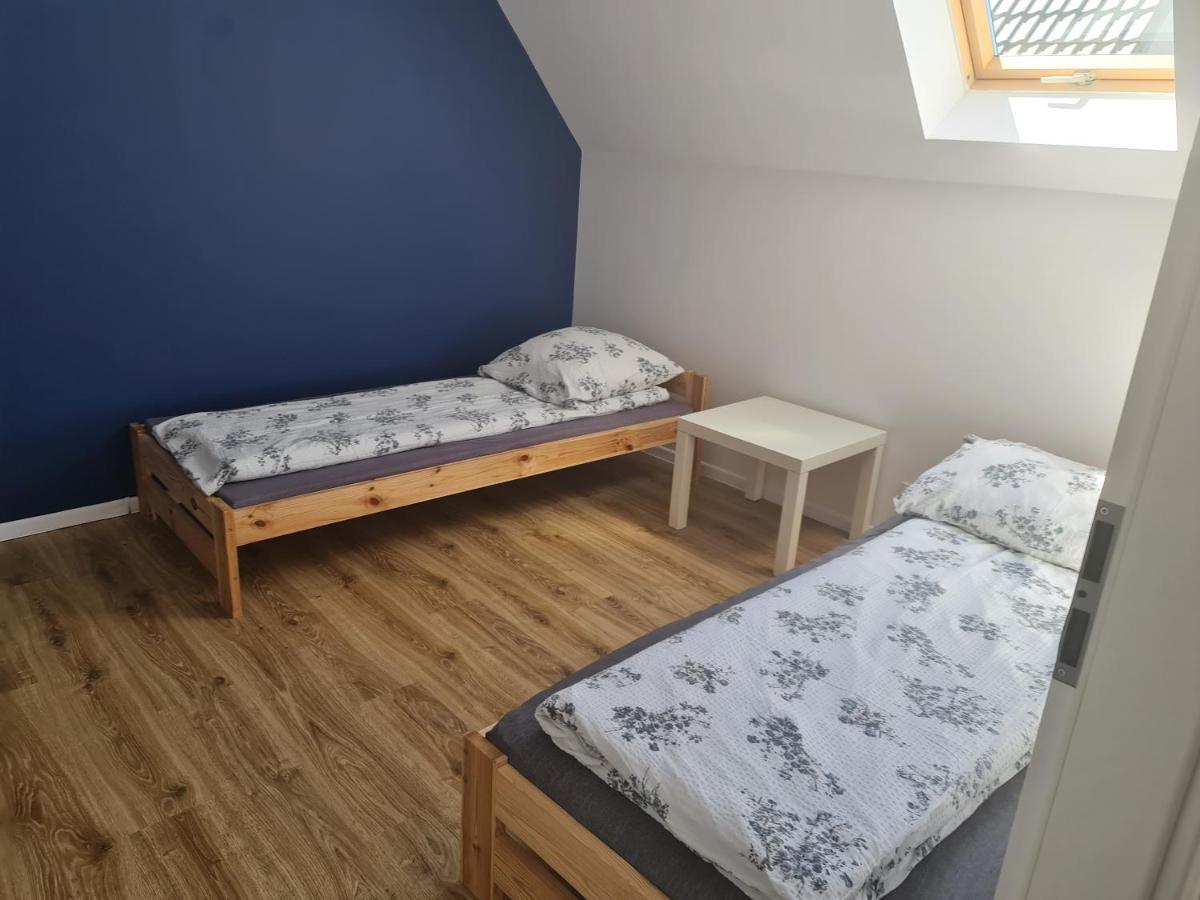 Domki Osada Kalinowa Leba Nowecin Sauna Exteriör bild