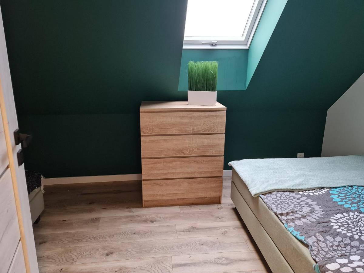 Domki Osada Kalinowa Leba Nowecin Sauna Exteriör bild