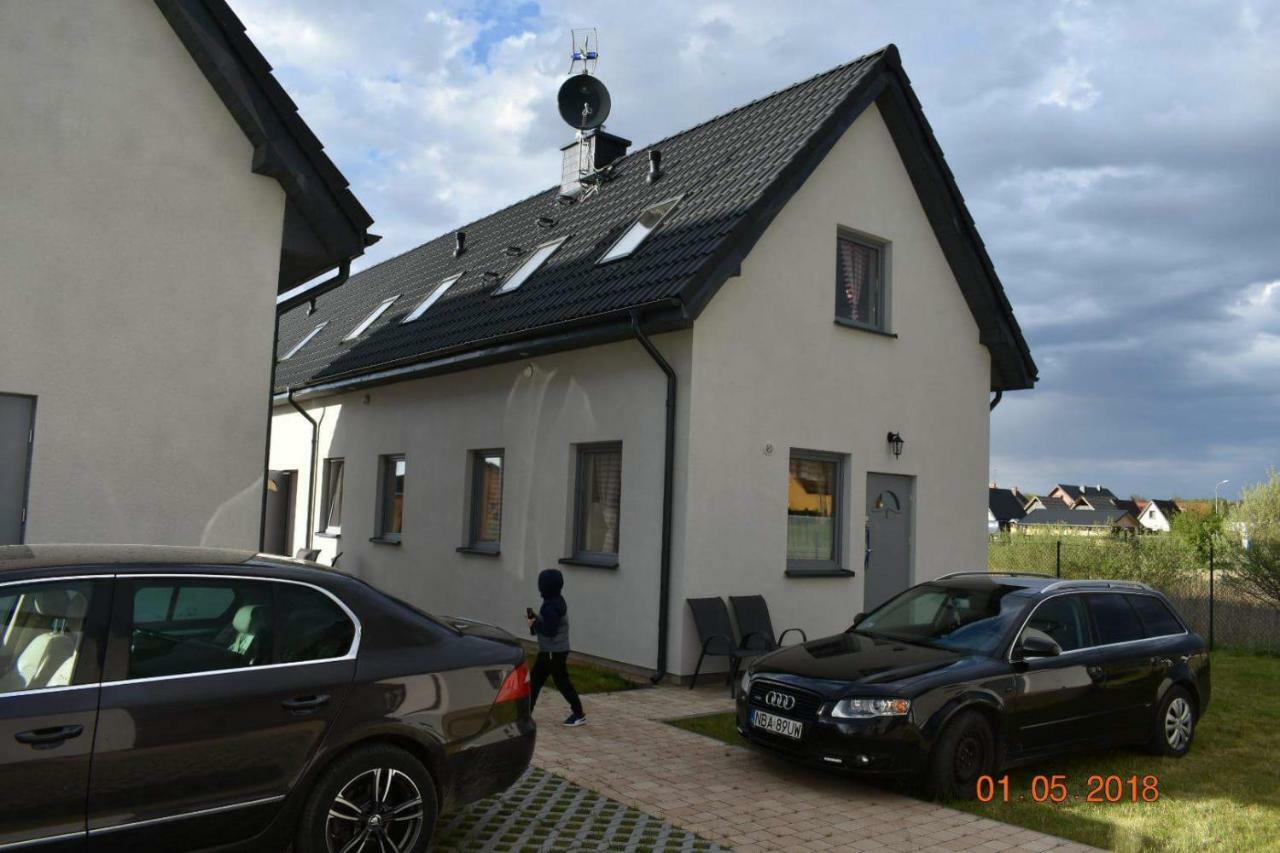 Domki Osada Kalinowa Leba Nowecin Sauna Exteriör bild